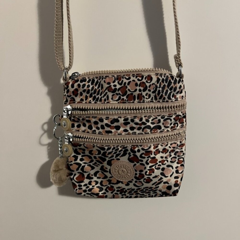 ** Animal Print Kippling Bag